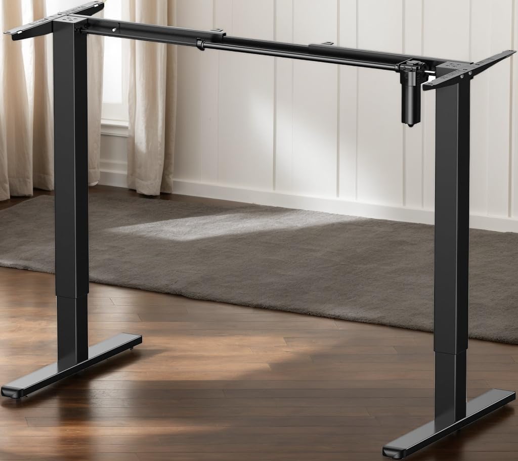 Electric Standing Desk Legs for 39.4-63.3 inch Desktops, 176 lbs | 4 memory settings,28.3-46.5 inch height
