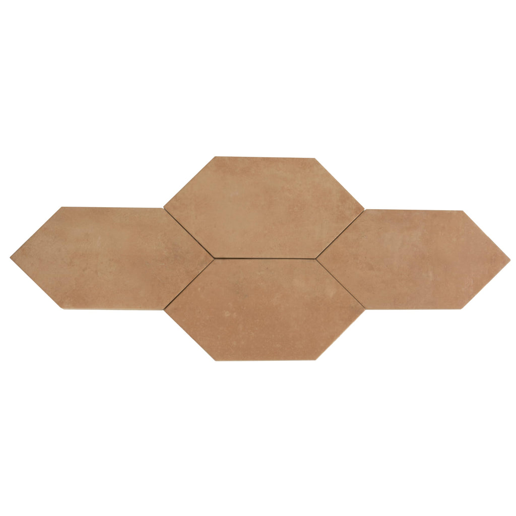 Octagon Porcelain Tile Terracotta 6x12 Matte 20-Pack