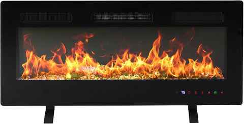 DUMOS 42" Freestanding Electric Fireplace