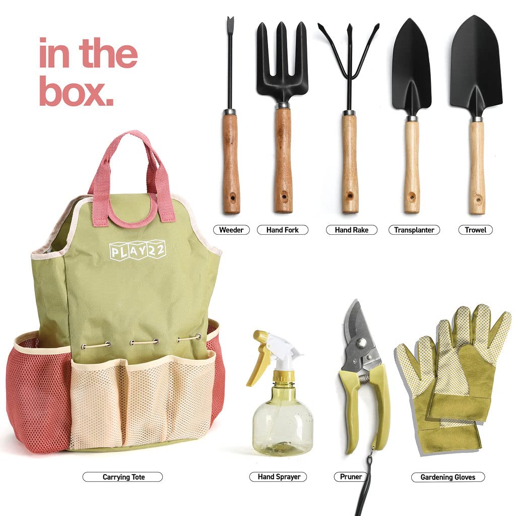 Heavy Duty Gardening Tools with Premium Handbag, Gardening Gifts for Women