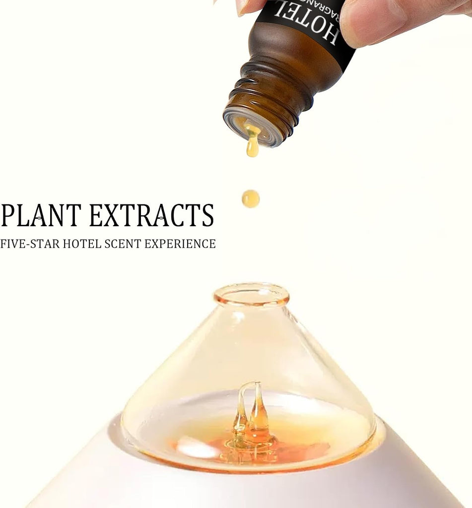 Luxury Scent for Diffuser Oils Set Inspired by Iconic 5-Star Hotels- Aromatherapy Essential Oils for Diffuser & Home - Set of 6