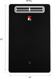 SMARTHOME Outdoor 6.8 GPM Liquid Propane Tankless Water Heater
