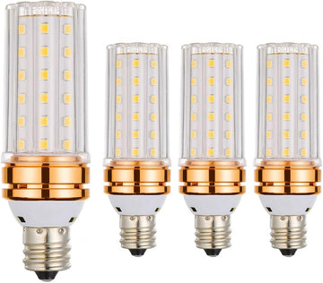 E17 LED 10W Light Bulb,80-100W Equivalent,Intermediate Base,Not Dimmable 6000K White 1000LM Lighting, Ceiling