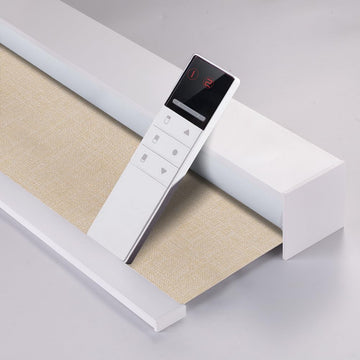 Motorized Blackout Roller Shades Remote Control Rechargeable(82067C)