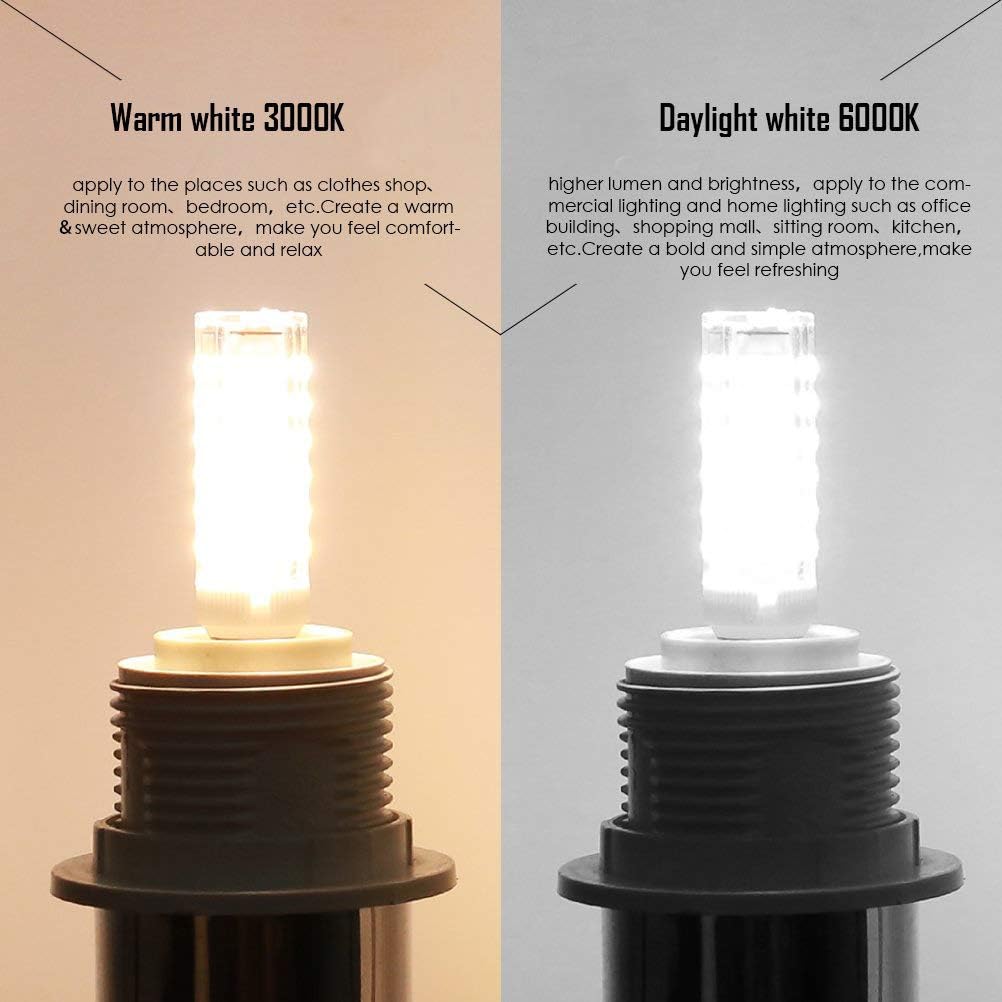 Ceramic E17 LED Bulb Microwave Oven Appliance Light Dimmable 6W (60W Halogen Bulbs Equivalent) Daylight White 6000K