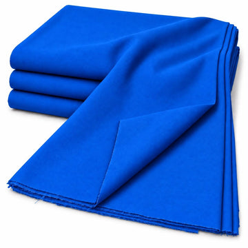 Designz 60" Wide Premium 100% Cotton Fabric by The Yard - Soft Breathable Material for Sewing & Crafting - Royal Blue