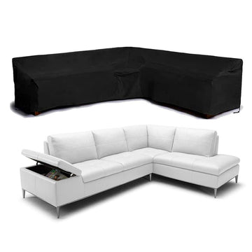 Patio Furniture Covers Left L Shape Patio Sectional Covers Waterproof Outdoor Sofa Cover Heavy Duty 420D Patio