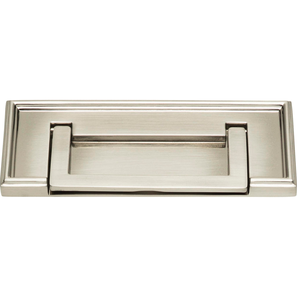 Campaign 3" Center to Center Drop Handle Brushed Nickel
