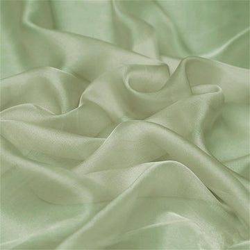 6MM 100% Mulberry Silk Sheer Chiffon Fabric 55 Inch Wide for Sewing