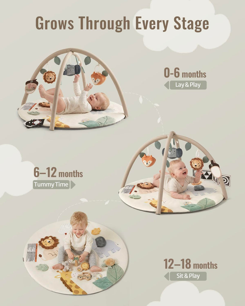 Play Gym, Baby Activity Mat Playmat, Tummy Time Mat