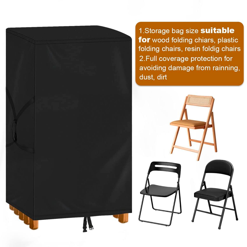 Folding Chair Storage Bag for Plastic, Resin, and Wood Folding Chairs