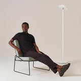 Sky LED Floor lamp, Torchiere Super Bright Floor Lamp Decor & Office - Dimmable, Tall Standing Lamp with Warm Light