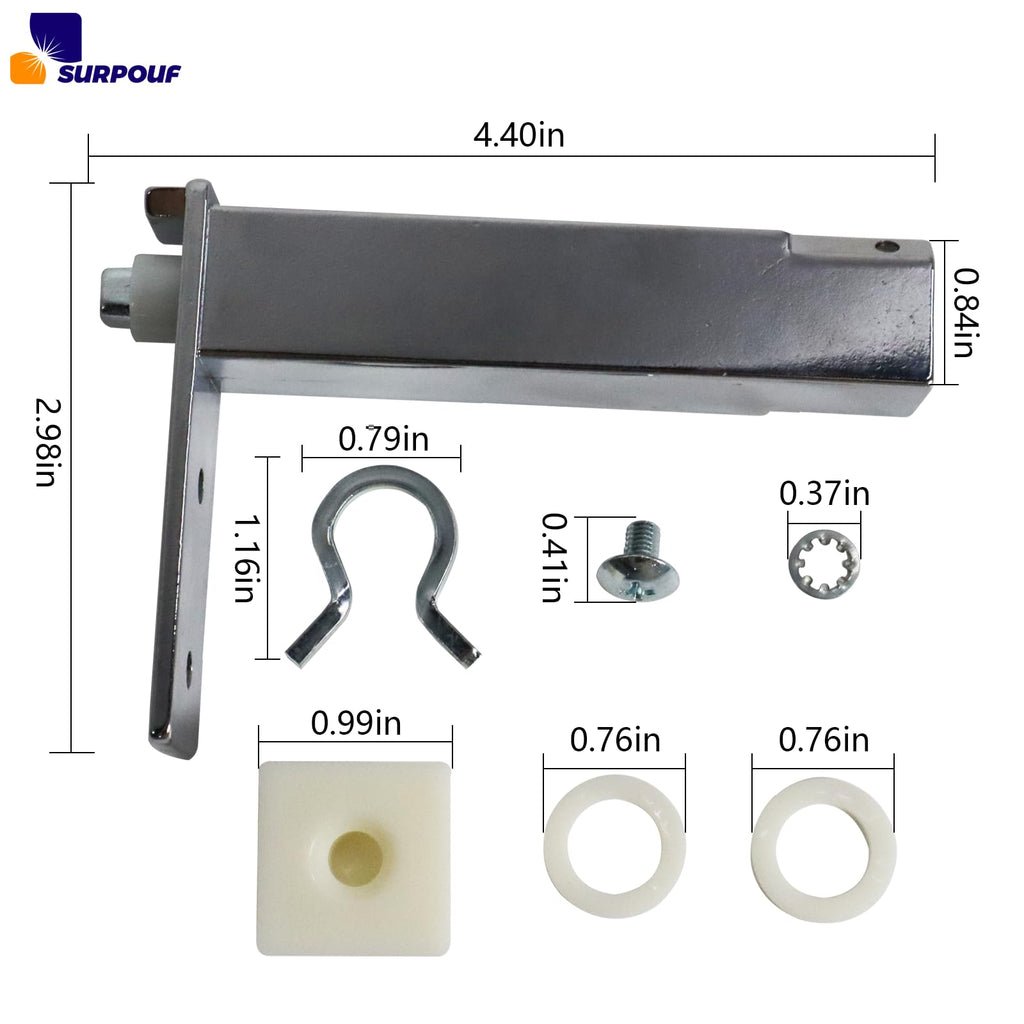 2Pack TOP Door Hinge Cartridge Fits for Both (870837 Right & 870838 Left Side)