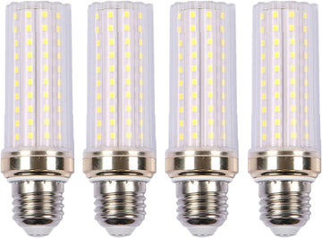 16W LED Corn Light Bulbs, 160W Equivalent 1600LM, 6000K Cool Daylight, E26/E27 Base, Non-Dimmable 360°