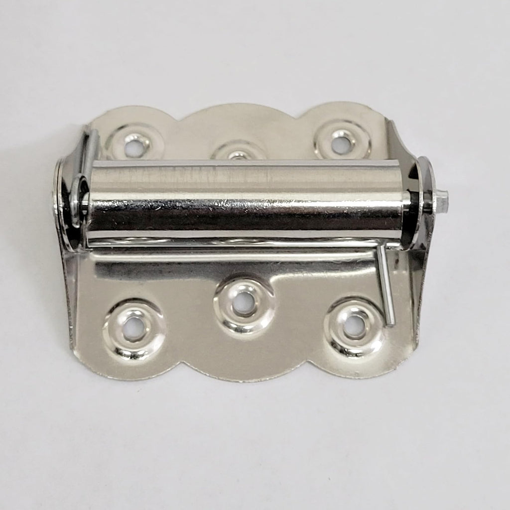 Stainless Steel Butterfly Hinge Screen Window Automatic Door Closing Spring Hinge with Screws (8)