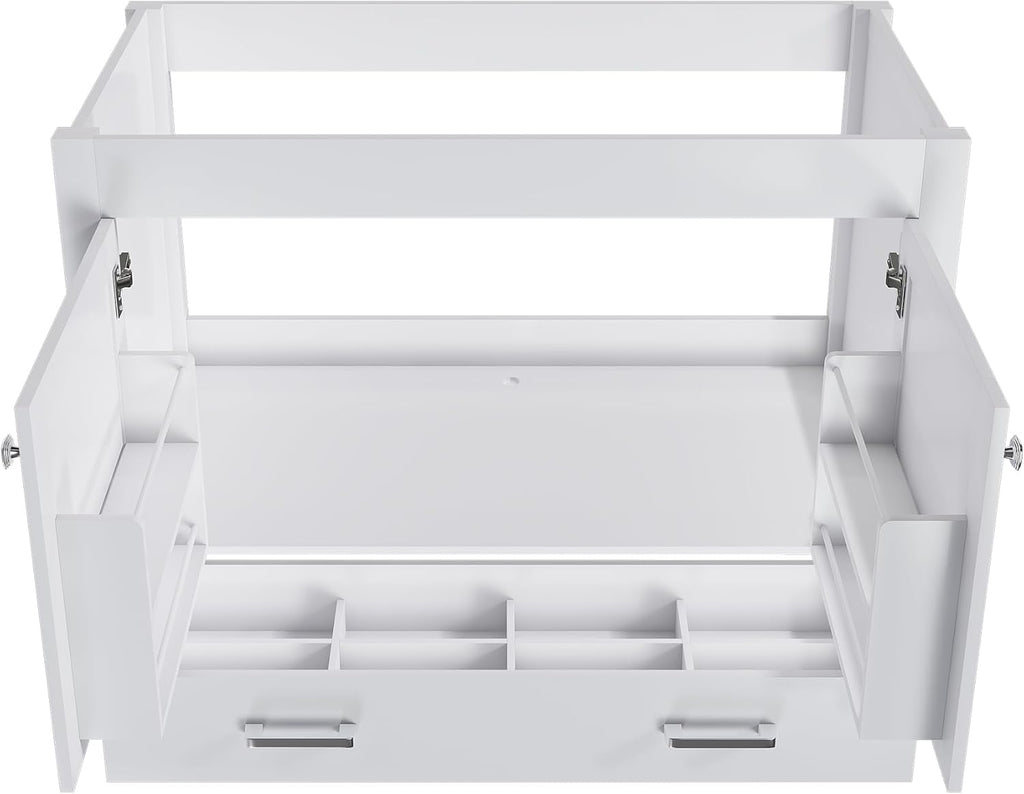 42" Bathroom Vanity Without Top Sink,Freestanding Cabinet Base with Soft-Close Door and Drawer