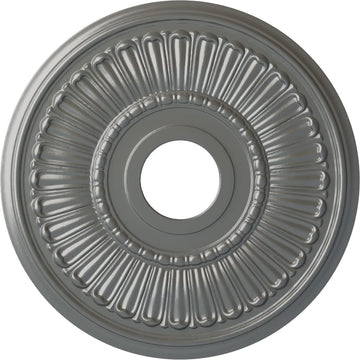 16" x 3-5/8" x 3/4" Melonie Ceiling Medallion, Silver