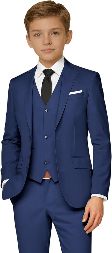 Boys Suit Kids Dress Clothes Wedding Ring Bearer Outfit Formal Wear