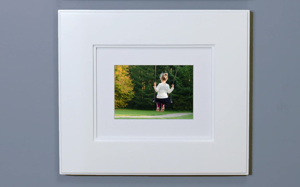 14x11 Concealed Picture Frame Medicine Cabinet Without Mirror, Recessed, Made in North America, Real Wood, NO MDF