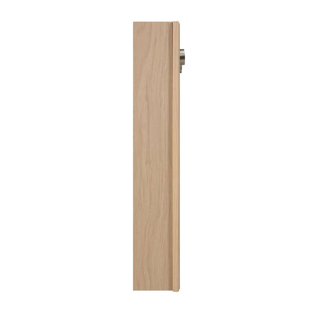 Richland Tri-View Medicine Cabinet, 24", White Oak