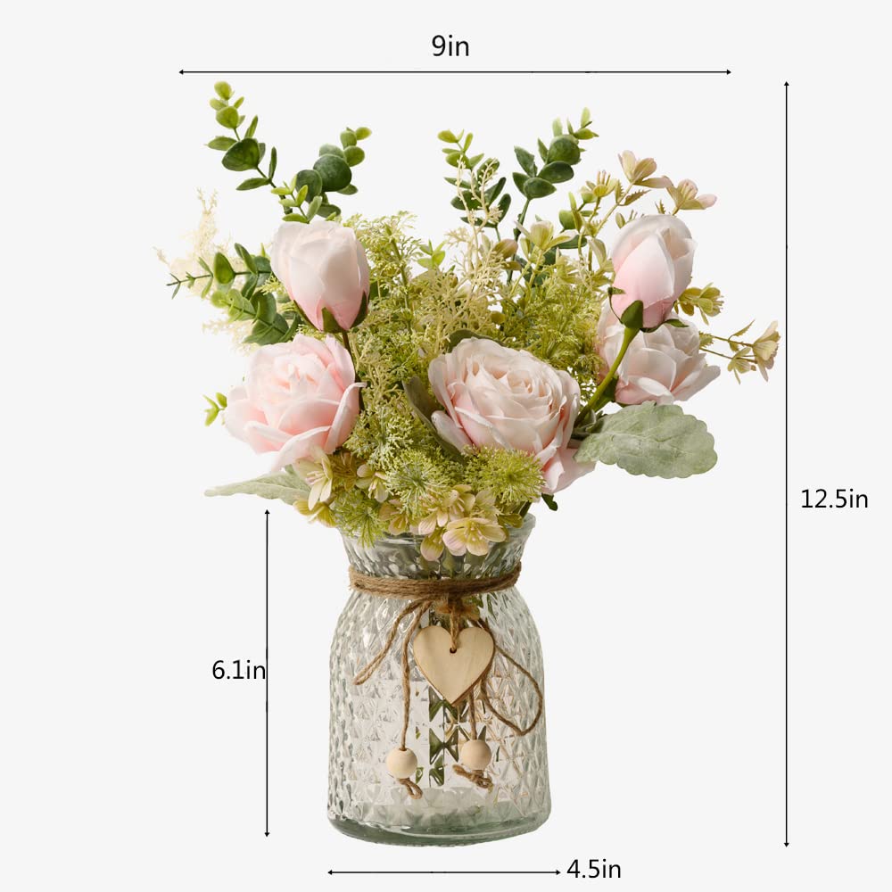Fake Hause YJ Fake Flowers with Vase | Casa Home Living
