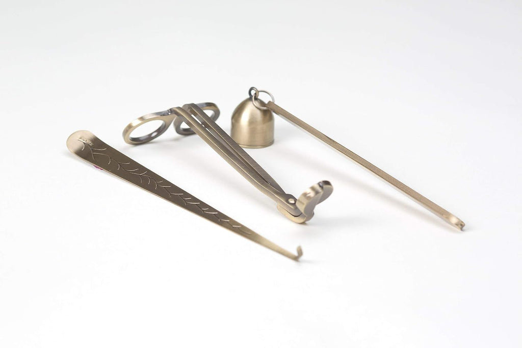 Wick Trimmer, Wick Dipper and Candle Snuffer Set