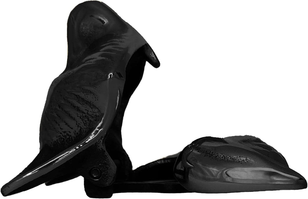 Fox Door Knocker - Matte Black (Standard Size)