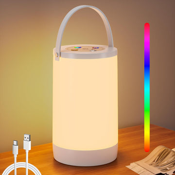 Rechargeable Bedside Night Light, Dimmable Touch Lamp Nursery