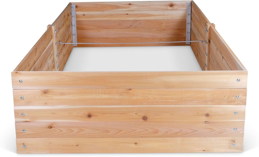 Select Cedar Raised Garden Bed (4' x 8' x 17.5" H)