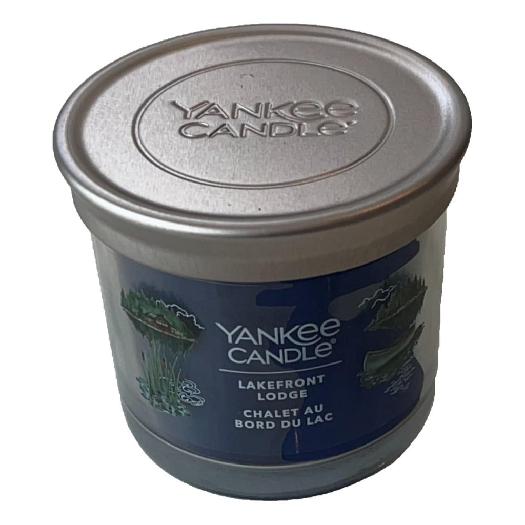 Yan Kee Lakefront Lodge Scented Soy Wax Blend Candles, 4.3oz Tumbler, 20+ Hour Burn Time, Christmas Home Fragrance