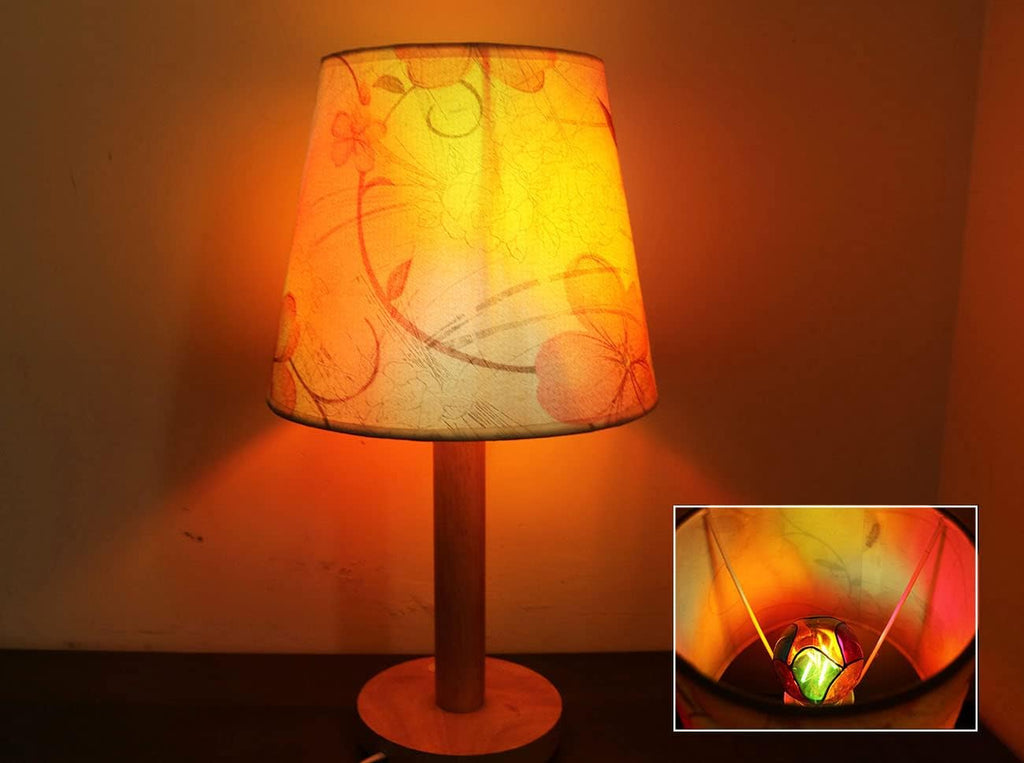 Dimmable Stained Glass LED Light Bulb Led Color Bulb,E26 Base 4 Watts A19/A60 LED Light Bulbs,for Party Light,Festive