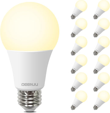 Light Bulbs,100 Watt LED Light Bulb Equivalent, 1500LM, Soft White 2700K Bulb with E26 Base, 13W Bright LED Bulb