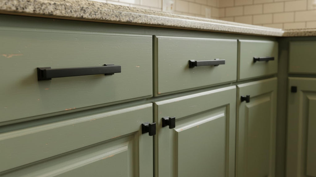 3" Matte Black Cabinet Pulls and Handles 10 Pack, AL3061MB