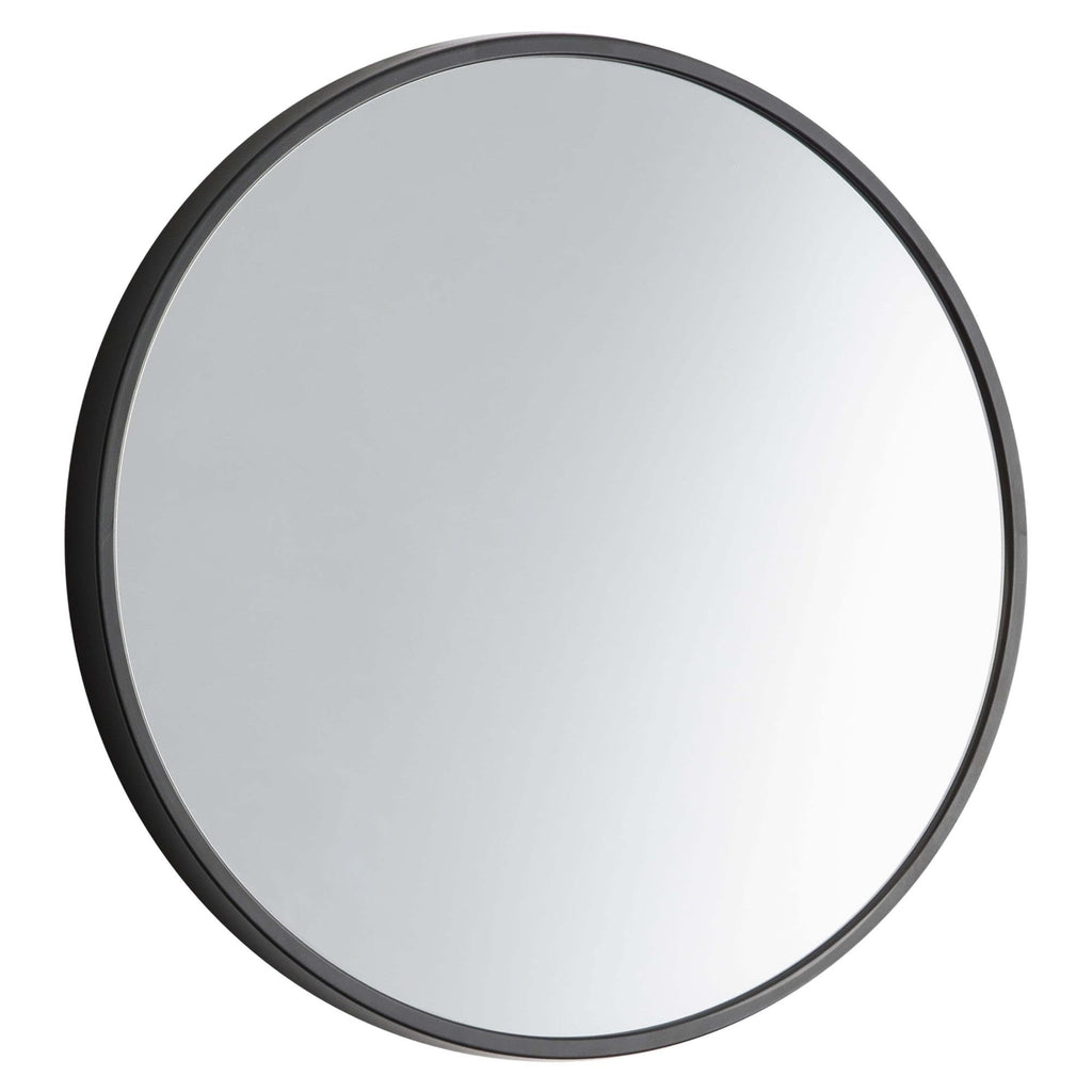 3‐Pack 10" Black Round Wall Mirror Set