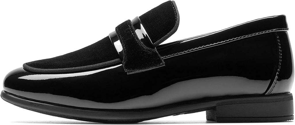 Boy's Dress Shoes Tuxedo Loafers