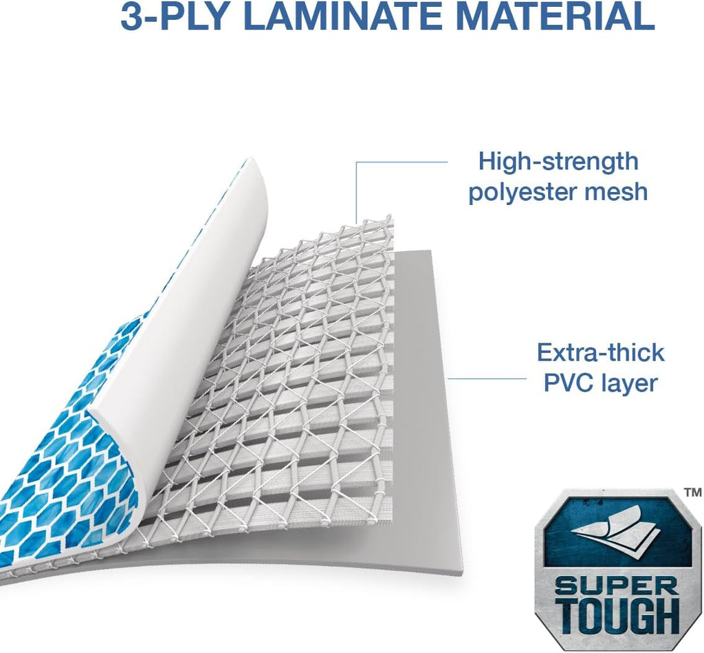 26721MZ 14ft x 42in Prism Frame Clearview Premium Above Ground Pool Set: Includes 1000 GPH Krystal Clear Cartridge