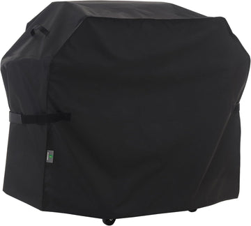 Grill Cover BBQ Cover, Black, 48" W x 27" D x 43" H | For 2 Burner Charcoal Gas BBQ, Heavy Duty, Rip-stop