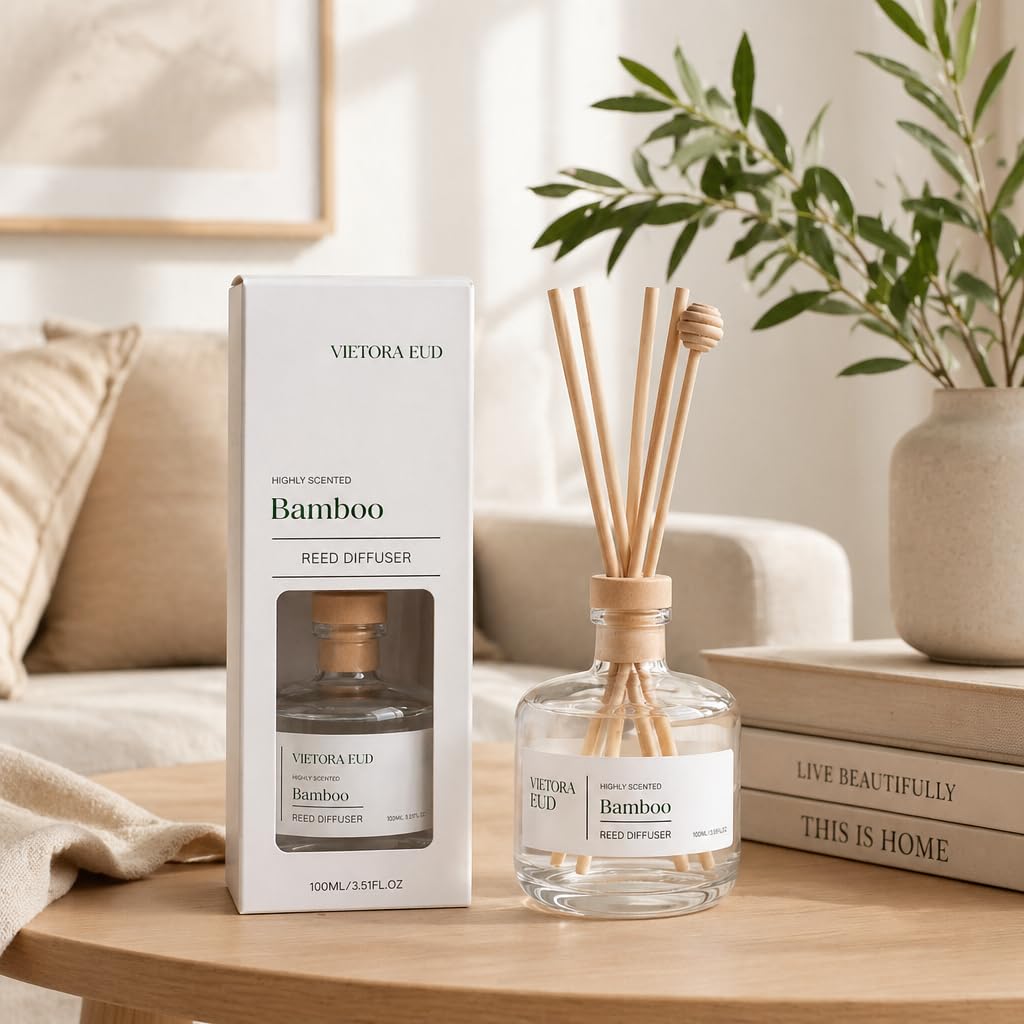Bamboo Reed Diffuser, 3.5 Fl Oz