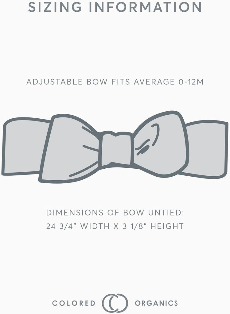 Baby Organic Cotton Hattie Bow Wrap Headband
