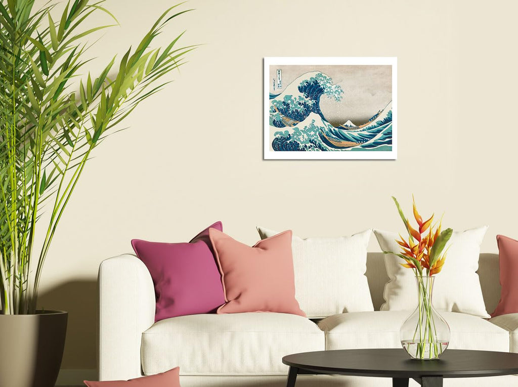 The Great Wave off Kanagawa - Mount Fuji Poster Print