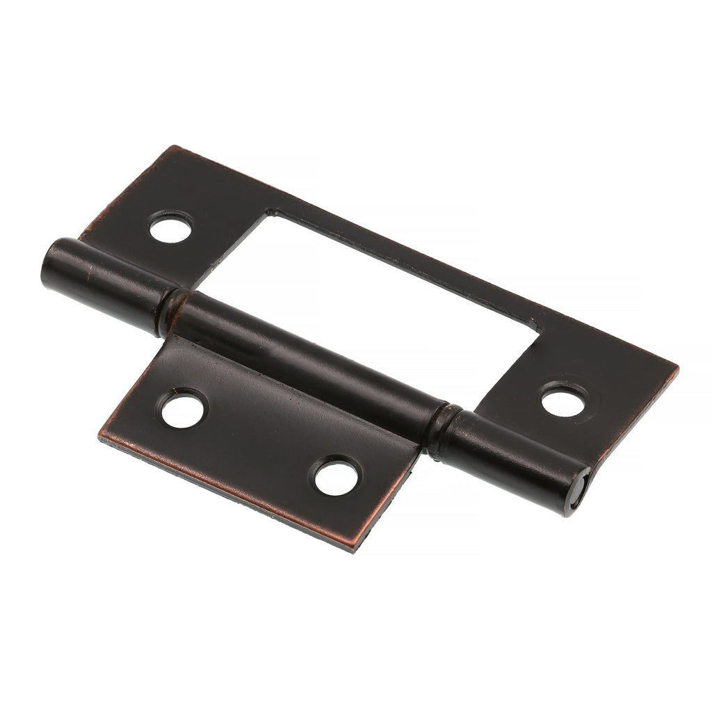 N 72737 Bi-Fold Door Non-Mortise Hinge, Bronze (Single Pack)