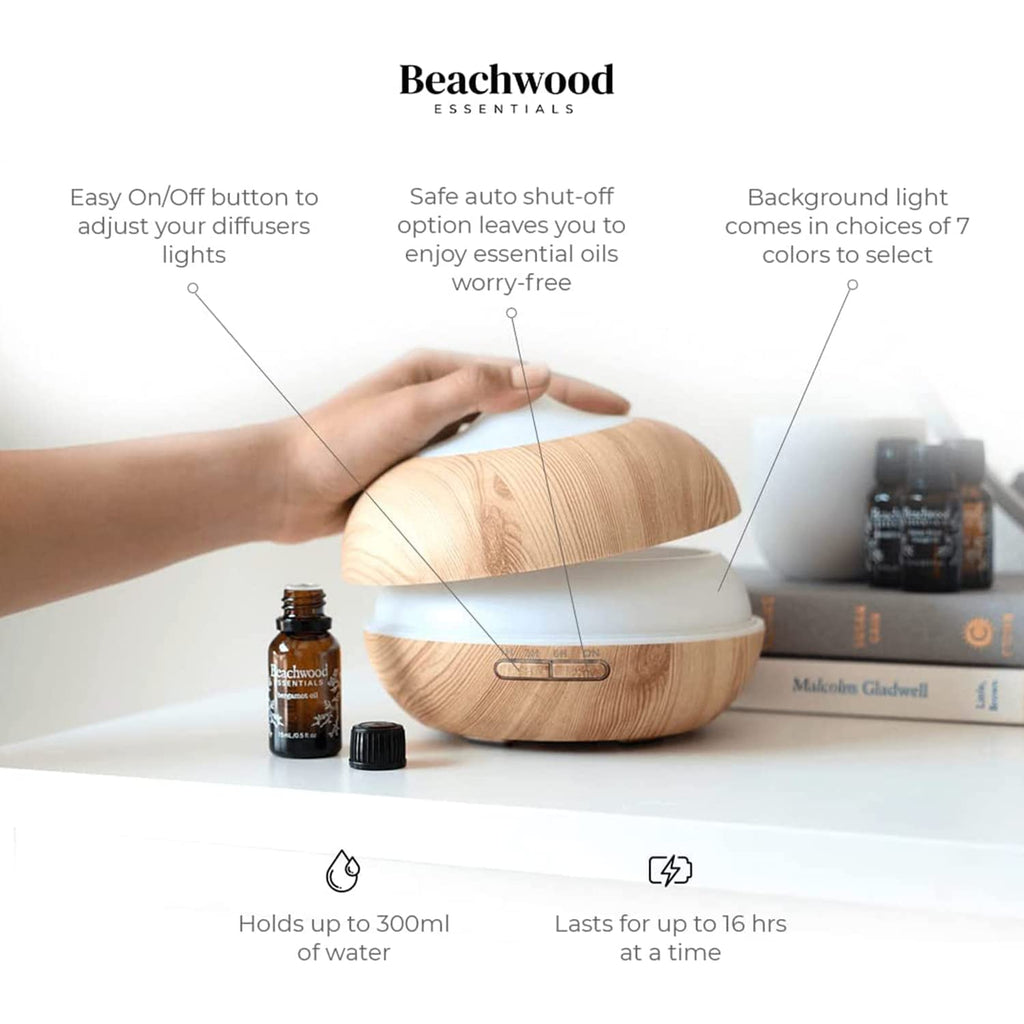 Aromatherapy Diffuser for Essential Oils - 300mL