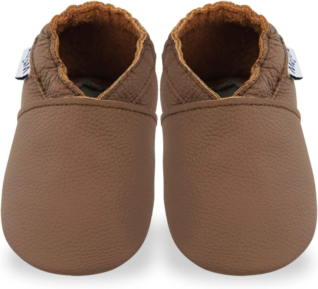 Baby Boy Shoes Soft Sole Leather Moccasins Infant Toddler Slippers