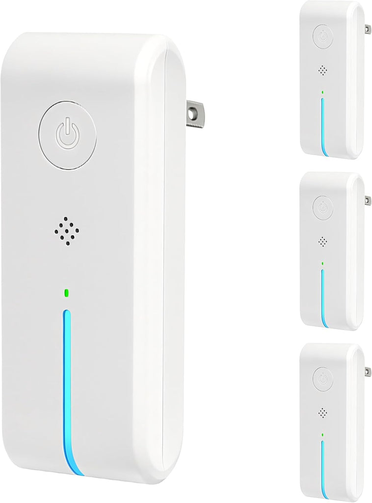 Plug In Air Ionizers - Air Ionizer for Home,Air Purifier Plug In with Night Light Negative Filterles