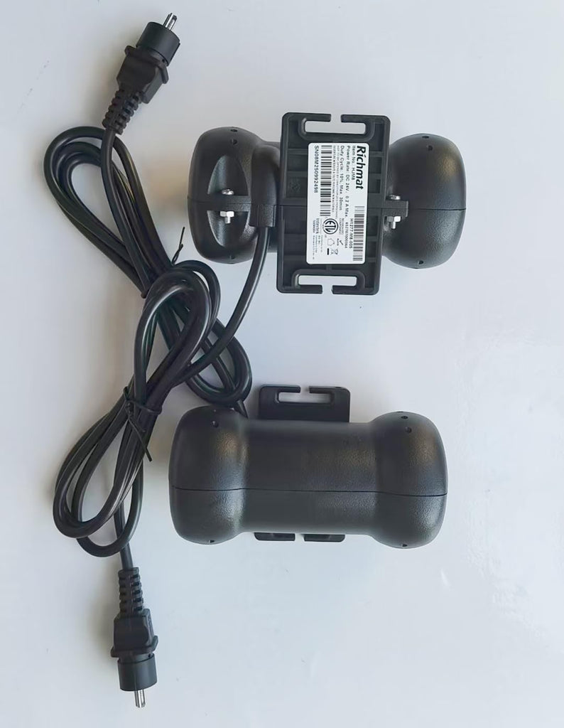Metal 2-Pin Plug HJM2/HJM8 Massage Motor for Adjustable Bed Bases Vibration Motor Works for Head and Foot