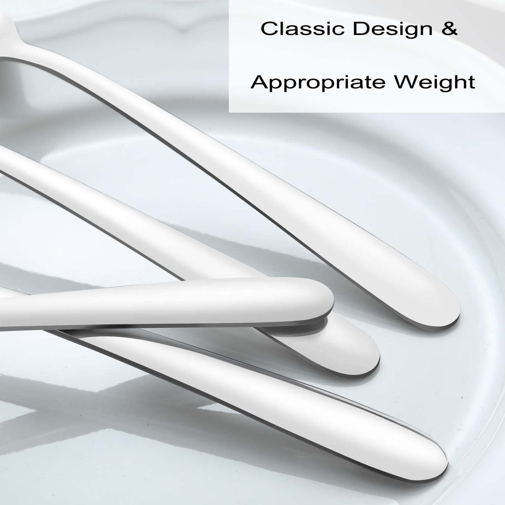 24-Pcs Dinner Forks, 7.1 Inch Forks Silverware, Silverware Forks, Stainless Steel Forks, Mirror Polished Forks