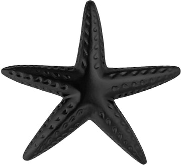 Starfish Door Knocker - Matte Black (Standard Size)