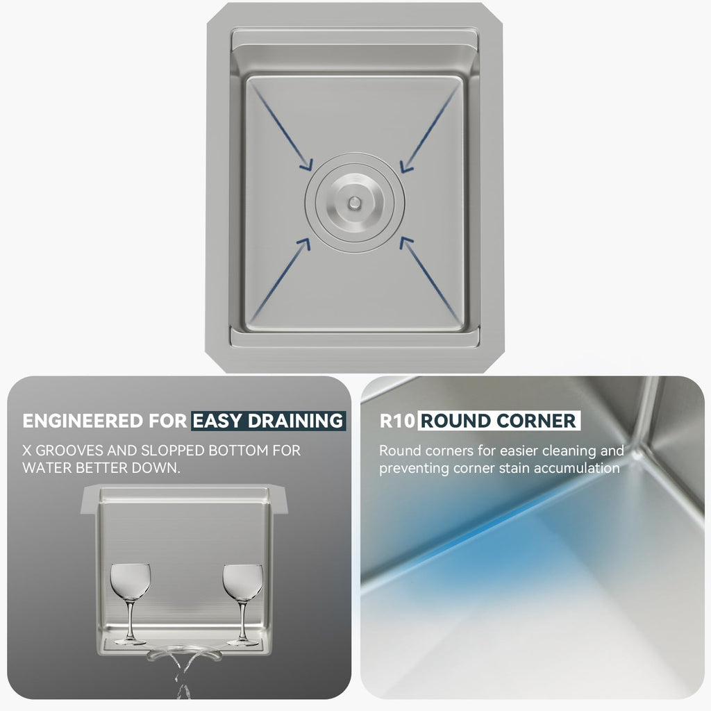 Undermount Kitchen Sink 12 Inch