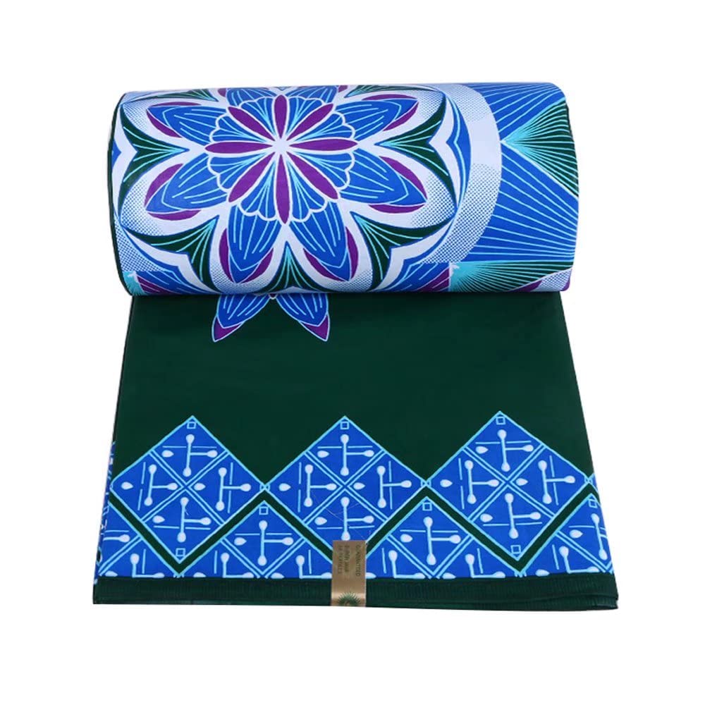 African Fabric 6 Yard Printed Wax Cloth African Ankara Fabric for Party Dress 1131