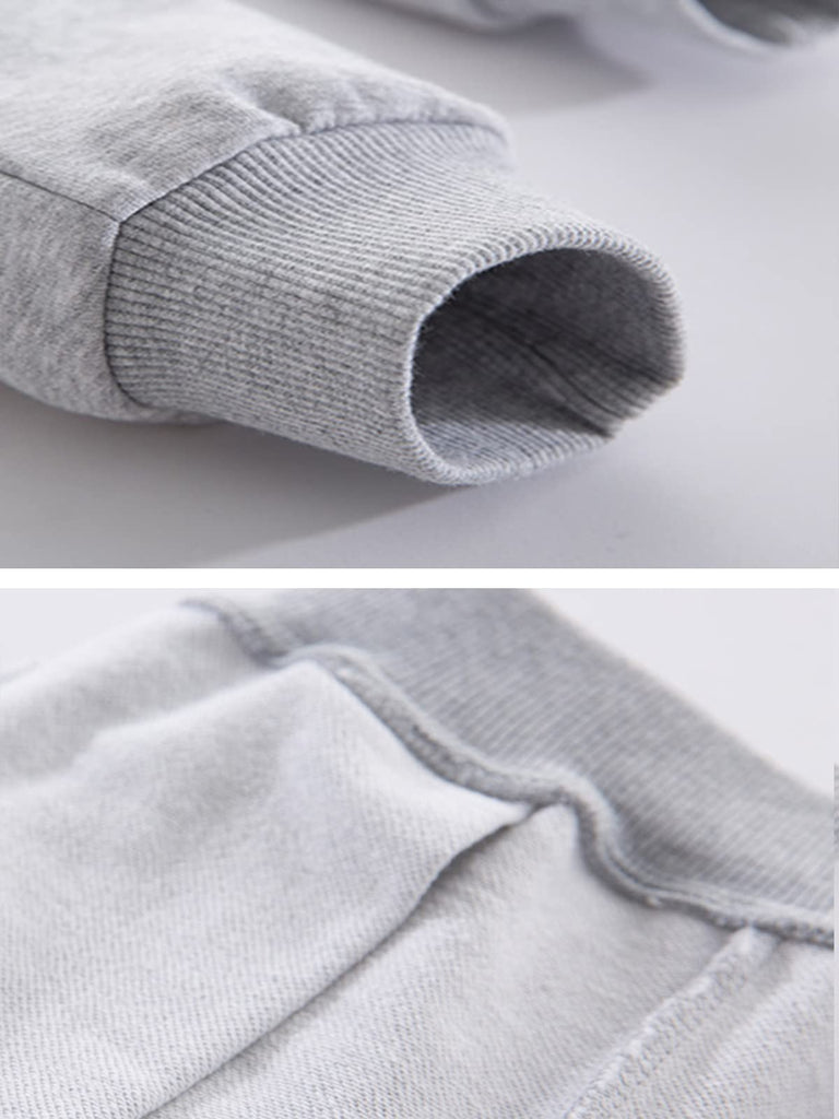 Toddler Boys Pants 100% Cotton Joggers Sweatpants